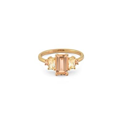 Dames ring 24KAE 12435Y/56 16 Gouden