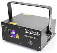 BeamZ Pandora 1200 TTL RGB Laser 1.2W met ILDA - thumbnail