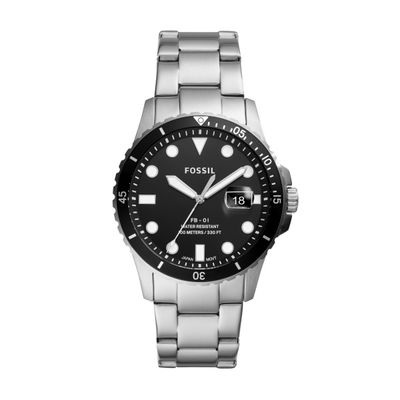 Horlogeband Fossil FS5652 Staal 22mm