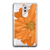 Orange Ellila flower: Honor 6X Transparant Hoesje