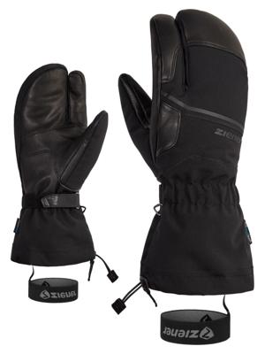 Ziener Garnoso As® Aw 3 VInger Handschoen Heren Black 9,5