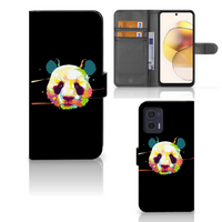 Motorola Moto G73 Leuk Hoesje Panda Color