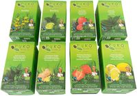 Puro Bio thee, assortiment, fairtrade, 8 pakken van 25 zakjes - thumbnail