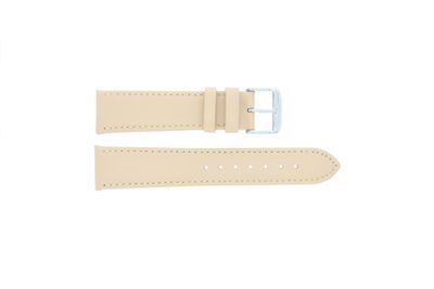 Horlogeband Universeel 283R.26 Leder Roze 22mm