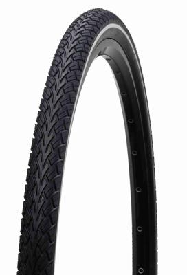 Buitenband Edge Street 20 x 1.75" / 47-406mm - zwart met reflectie