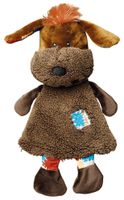 TRIXIE PLUCHE HOND MET DIERENGELUID EN RITSEL 28 CM - thumbnail