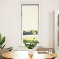 Rolgordijn verduisterend 60x130 cm stofbreedte gebroken wit