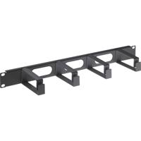 Intellinet 711074 19 inch Kabelgeleiding voor patchkast 1 HE Zwart (RAL 9005)