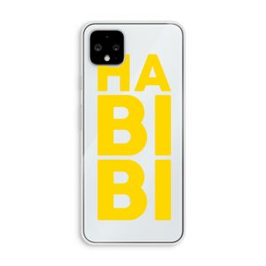 Habibi Majorelle : Pixel 4 XL Transparant Hoesje