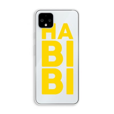 Habibi Majorelle : Pixel 4 XL Transparant Hoesje