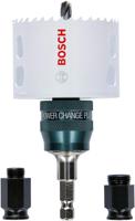 Bosch Accessoires Gatzaag Progressor for Wood & Metal Starter Kit Set (hout en metaal, Ø 68 mm) Powerchange Adapter - 2608594301
