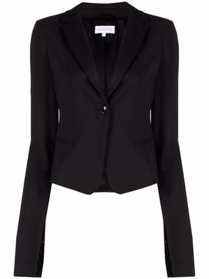 Patrizia Pepe blazer à manches fendues - Noir