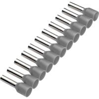 Cimco 187501 Adereindhulzen 0.75 mm² Deels geïsoleerd Grijs 500 stuk(s)