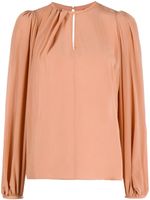 Elisabetta Franchi blouse à détails froncés - Rose