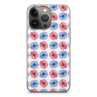 Klaproosjes: iPhone 13 Pro Transparant Hoesje