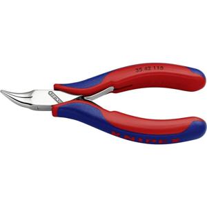Knipex 35 42 115 SB Platte rondbektang Elektronica en fijnmechanica 45° gebogen Gereedschapsstaal 115 mm
