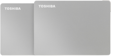 Toshiba Canvio Flex 2.5" 1TB Silver - Duo pack