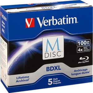 M-Disc BD-R 100GB Blu-ray media