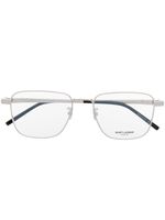 Saint Laurent Eyewear lunettes de vue SL528 à monture carrée - Gris