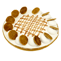 Stroopwafel Vlaai