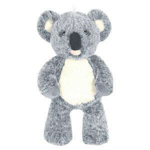 Knuffeldier Koala Aussie - zachte pluche stof - dieren knuffels - grijs - 25 cm   -