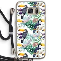 Tukans: Samsung Galaxy S7 Transparant Hoesje met koord