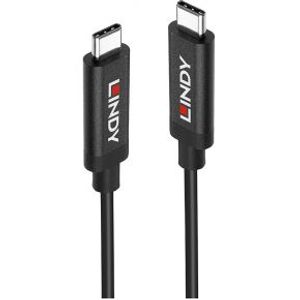 Lindy 43348 USB-kabel 3 m USB 3.2 Gen 2 (3.1 Gen 2) USB C Zwart
