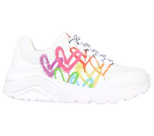 Skechers Uno Lite - Love Brights 314061L/WMLT Wit maat