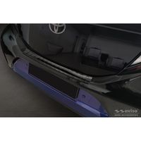RVS Bumper beschermer passend voor Toyota Aygo X 2022- 'Ribs' AV245282