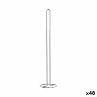 Toiletrolhouder Zilverkleurig Chroom 13,5 x 60,5 x 13,5 cm (48 Stuks)