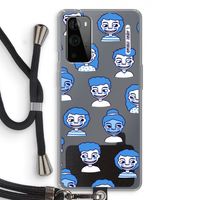 Gezichtjes: OnePlus 9 Pro Transparant Hoesje met koord