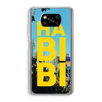 Habibi Majorelle : Xiaomi Poco X3 NFC Transparant Hoesje