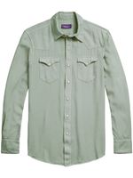 Ralph Lauren Purple Label chemise à manches longues - Vert - thumbnail