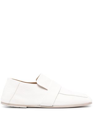 Marsèll mocassins à bout carré - Blanc