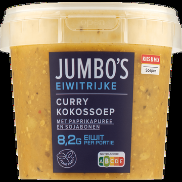Jumbo&apos;s Eiwitrijke Curry Kokossoep 500 g