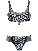 Amir Slama printed bikini - Noir - thumbnail