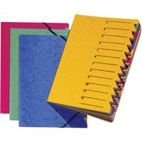 PAGNA P2413102 Ordner Blauw DIN A4 Pressspankarton Aantal vakken: 12