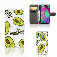 Samsung Galaxy A40 Leuk Hoesje Avocado Singing