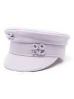 Ruslan Baginskiy casquette gavroche à logo cousu - Violet - thumbnail