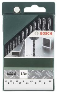 Bosch Accessoires 13-Delige Metaalborenset HSS-R | Din 338 - 2609255031