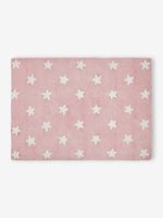 Rechthoekig afwasbaar katoenen tapijt met sterren LORENA CANALS rozen - thumbnail