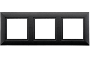 SG Afdekraam Soft Square Zwart 3X