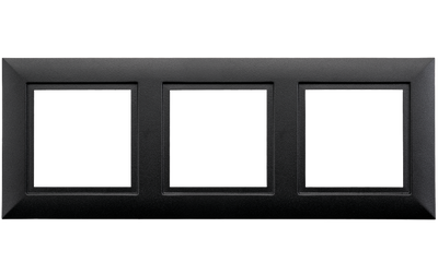 SG Afdekraam Soft Square Zwart 3X