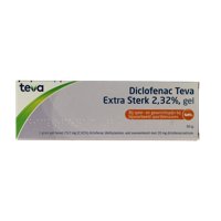 Diclofenac 2,32% extra sterk 60 Gram