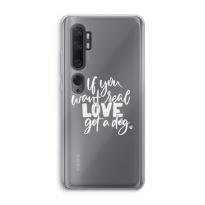 Partner in crime: Xiaomi Mi Note 10 Pro Transparant Hoesje
