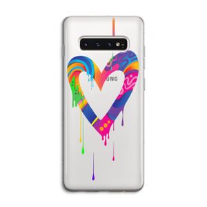 Melts My Heart: Samsung Galaxy S10 4G Transparant Hoesje