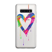 Melts My Heart: Samsung Galaxy S10 4G Transparant Hoesje