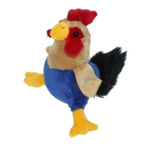 Cornelissen pluche haan/kip knuffel - 20 cm - Boerderij dieren knuffels - kippen