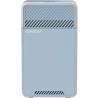 QNAP QMiro-201W draadloze router Gigabit Ethernet Dual-band (2.4 GHz / 5 GHz) 4G Blauw