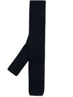 Brunello Cucinelli cravate en laine texturée - Bleu